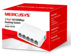 Switch De Mesa 5 Portas 10/100mbps Ms105 - MERCUSYS