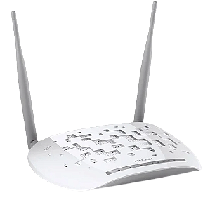 Modem Roteador Wireless 300mbps Usb Vdsl2 Td-w9970 Tp Link