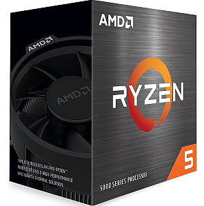 Processador AMD Ryzen 5 5500 100100000457BOX, Cerâmica cinza