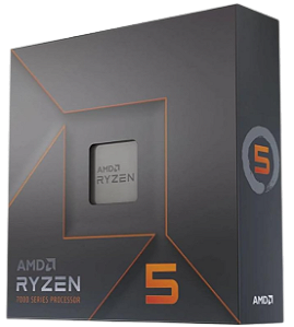 Processador AMD Ryzen 5 7600X Box (AM5/6 Cores/12 Threads/5.3GHz/38MB Cache/Radeon Graphics) Com Vídeo/Sem Cooler
