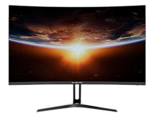 Monitor Gamer Curvo Bluecase Arcus 23.8", Full HD, 180Hz, Adaptive-Sync, DisplayPort e HDMI, Preto - BM24FFD3GCBX