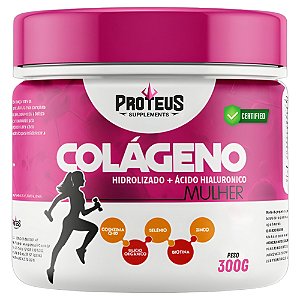 Colágeno Hidrolisado Vitaminado com Ácido Hialurônico - 300g