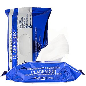 MAX LOVE - LENÇO FACIAL CLAREADOR