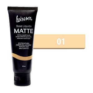 LUISANCE - BASE LÍQUIDA MATTE COR 1
