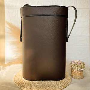 Mateira de Chimarrão Fechada Marrom 1 Litro