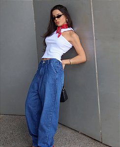 Calça Barrel Jeans