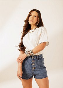 Short Botões Clarice