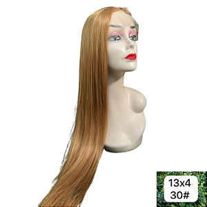 Peruca Front Lace Wig Cabelo Orgânico Premium – Natural e Realista