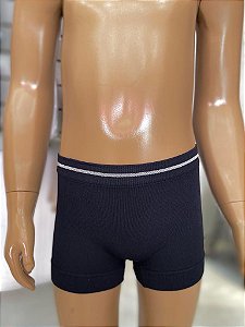 CALCINHA LOBINHA BOXER SEM COSTURA PRETO GG