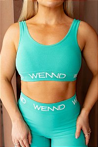 Top Agatha Verde Aqua