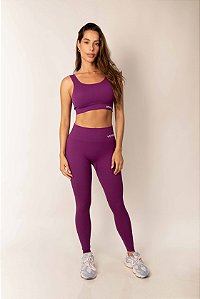 Legging Lovely Purple Bloom