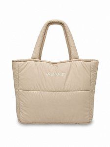 Bolsa Puffer Linha Classic Nude
