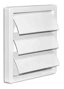 Grade Auto Fechante 100mm Veneziana Branca