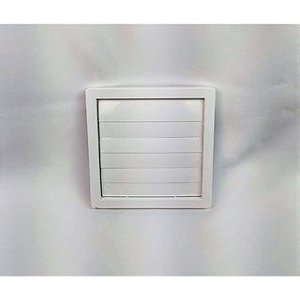 Grade Auto Fechante 100mm Veneziana Branca