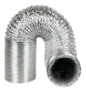 Tubo aluminizado flexível NV 4" 102mm 3 metros