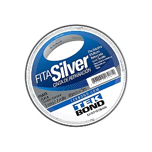 Fita Adesiva Silver Tape Cinza Tekbond 48mm X 5m