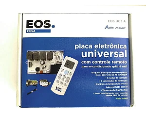 Placa Eletrônica Universal C/ Controle Remoto QF 220V Hi-wall EOS