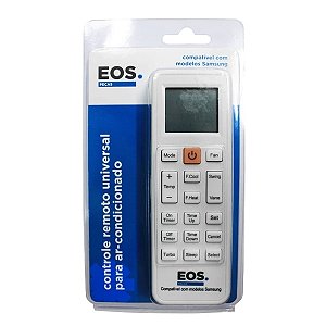 Controle Remoto Universal EOS Compatível Ar Condicionado Split Marca Samsung