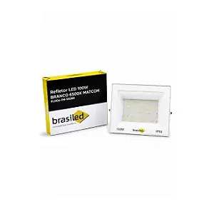 Refletor LED 100w Branco 6500K Brasiled Bivolt