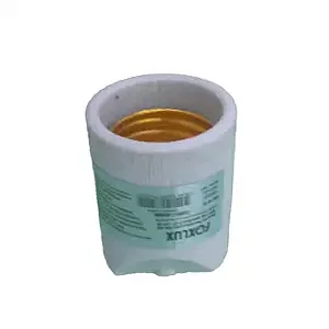 Soquete Porcelana E27 Branco Foxlux