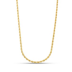 Colar cordão baiano em banho de ouro CL 00028