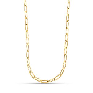 Choker em banho de ouro CL 00032