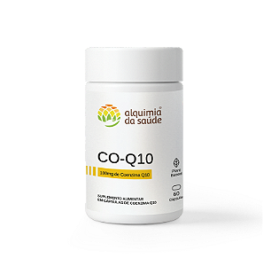 CO-Q10 Coenzima Q10 - 60 Cápsulas Vegetais