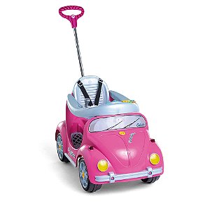 Quadriciclo Fusca Fouks Rosa Calesita