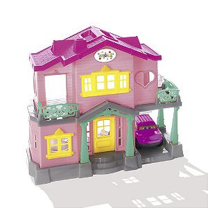 Casinha Sweet Home com Acessórios Rosa Maral