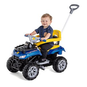 Quadriciclo Pedal e Passeio Cross Up Azul Calesita