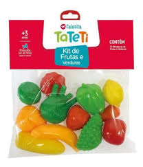 Kit de Frutas e verduras Tateti
