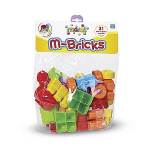 Blocos de montar M-Bricks – 31 Pçs Maral