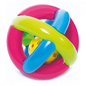 Bola Maluquinha Bebê Mercotoys-Solapa