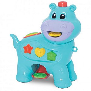 Amiguinho Comilão Hipopótamo Mercotoys