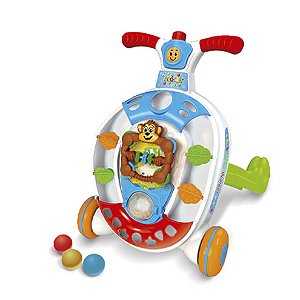 Andador Baby Walker Colorido com Som Maral