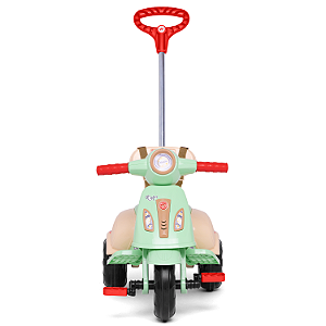 Triciclo Pedal e Passeio Vespita Capri Verde Calesita