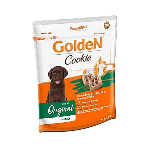 cookie golden cães adultos sabor original filhotes