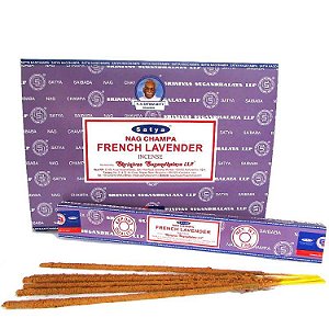 Incenso Satya Nag Champa French Lavender - Slim 7,5g