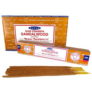 Incenso de Massala Satya Nag Champa - Sandalwood