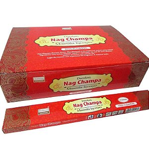 Incenso Darshan Nag Champa de Massala - 1000 Flores