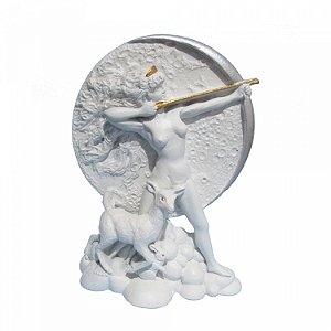 Estátua Deusa Artemis Diana 17 cm