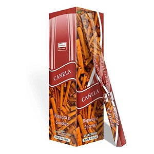 Incenso Darshan Tradicional Indiano - Canela: Riqueza, Sucesso