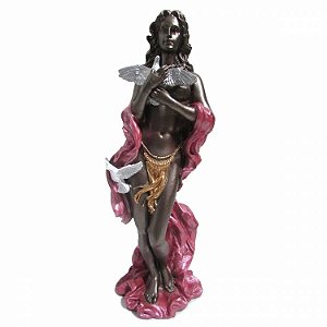 Estátua Deusa Afrodite Colorida 29cm