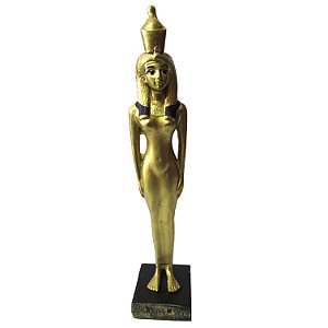 Estatua Egípcia Isis 23cm