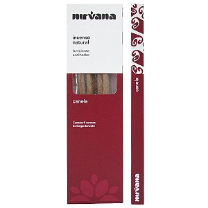 Incenso Defumador Natural, Nirvana - Canela: Atrai Dinheiro e Prosperidade