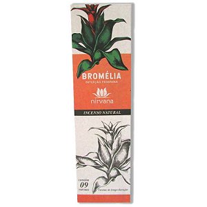 Incenso Defumador Natural, Nirvana - Bromélia: Intuição Feminina