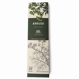 Incenso Defumador Natural, Nirvana - Arruda: Contra Inveja