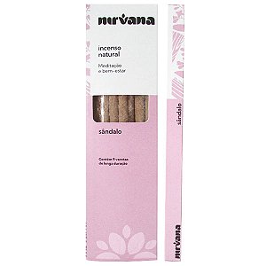 Incenso Defumador Natural, Nirvana - Sândalo: Meditação