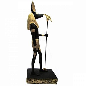 Anúbis Estátua Egípcia 22cm