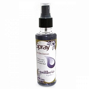 Spray Aromatizador Limpeza com Óleos Essenciais 140ml - Equilíbrio